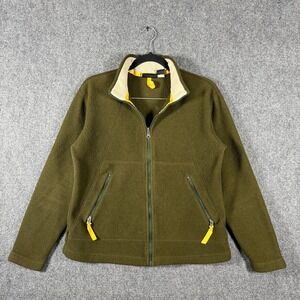 Vintage Patagonia Synchilla Jacket USA Dark Green Womens Size Medium #2224